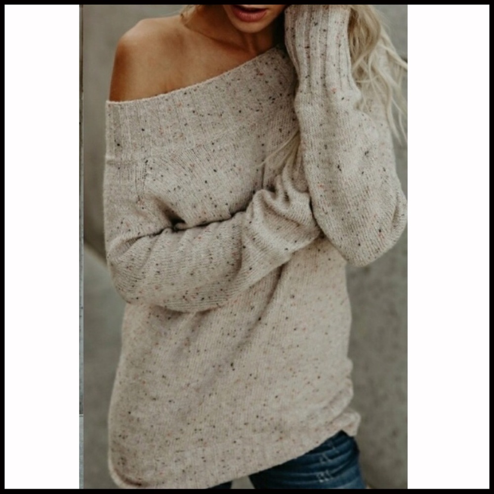 ❤️LAST❤️Off-the-Shoulder Sweater - Picture 4 of 4